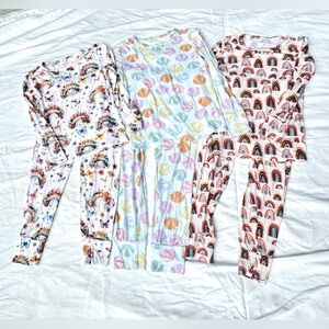 Posh Peanut Pajama bundle. Set of 3 size 5t-6t